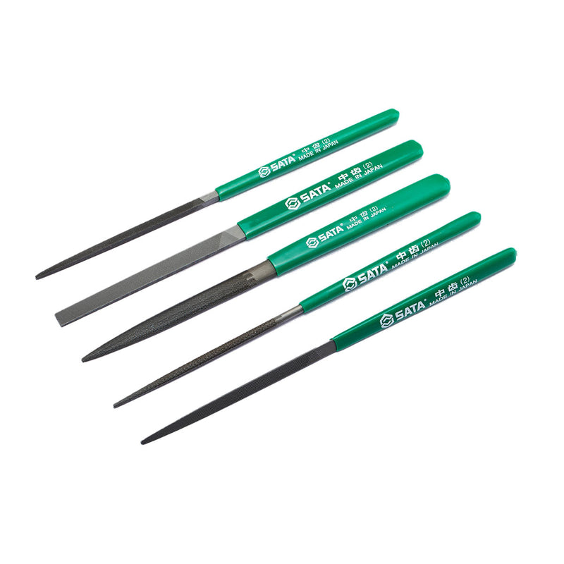5-Piece Mini Fitter's File Set (200mm) SATA 03902
