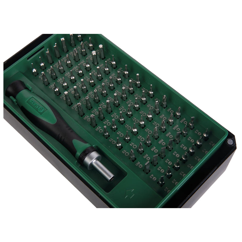 Bộ mũi vặn vít điện tử, kèm tay vặn 91 chi tiết SATA 05105