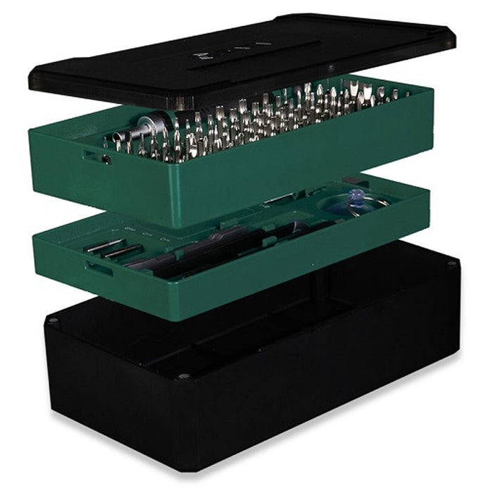 Bộ mũi vặn vít điện tử, kèm tay vặn 91 chi tiết SATA 05105