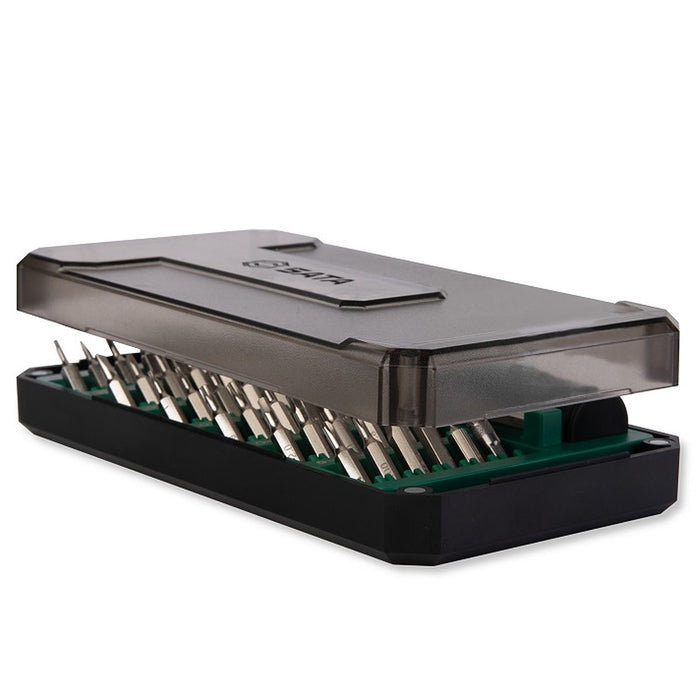 Bộ mũi vặn vít điện tử, kèm tay vặn 38 chi tiết SATA 05107