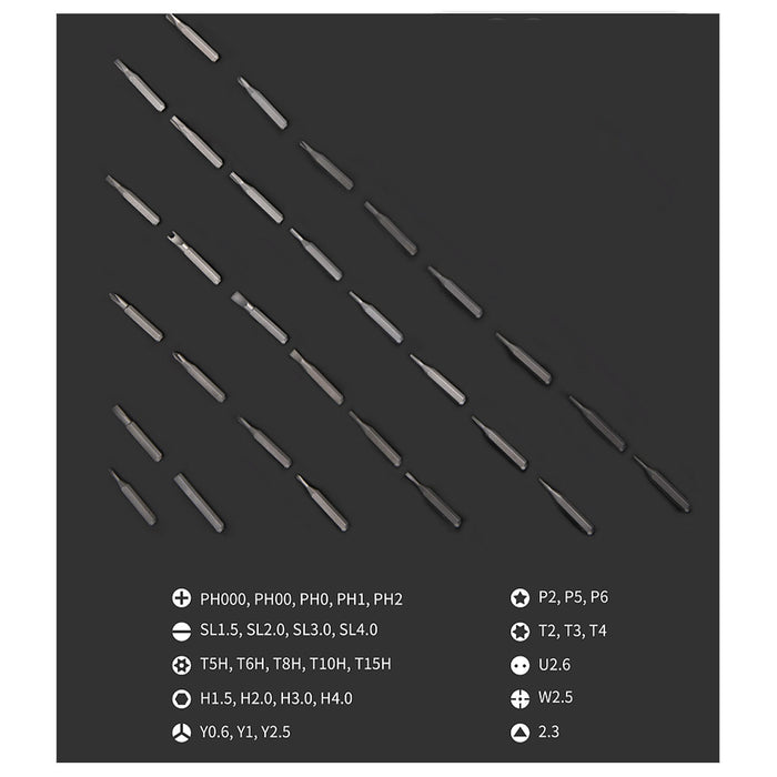 Bộ tua vít điện tử dùng Pin sạc 36 chi tiết SATA 05116