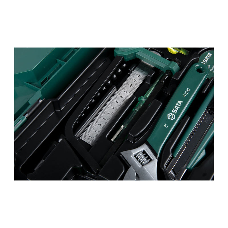 Bộ máy khoan gỗ thép và dụng cụ tổng hợp 88 chi tiết SATA 05152A