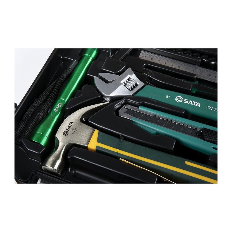 Bộ máy khoan gỗ thép và dụng cụ tổng hợp 88 chi tiết SATA 05152A