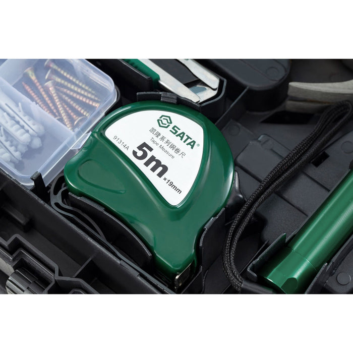 Bộ máy khoan búa dùng Pin 18V và dụng cụ cầm tay 88 chi tiết SATA 05152