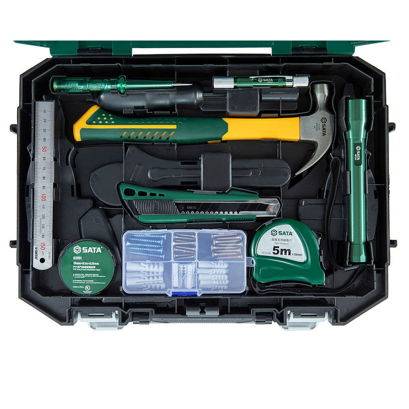 Bộ máy khoan búa dùng Pin 18V và dụng cụ cầm tay 88 chi tiết SATA 05152