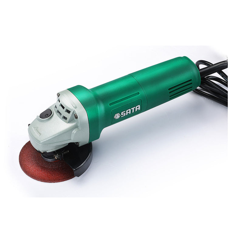 Bộ máy mài góc 8 chi tiết SATA 05155 công suất 800W, đường kính lưỡi 100mm
