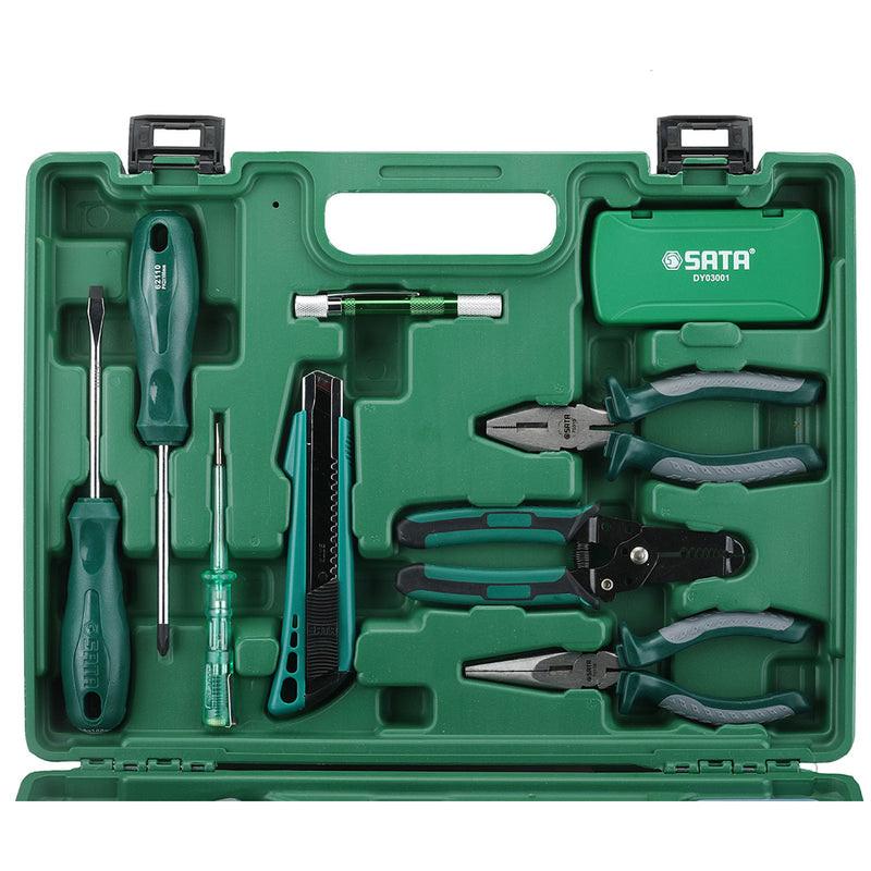 Bộ dụng cụ bảo trì thiết bị điện 28 chi tiết SATA 05166