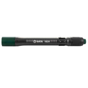 Đèn pin dạng bút SATA 05234 zoomable penlight, vỏ hợp kim nhôm, điều chỉnh tiêu cự, dùng trong kiểm tra, sửa chữa không gian hẹp.
