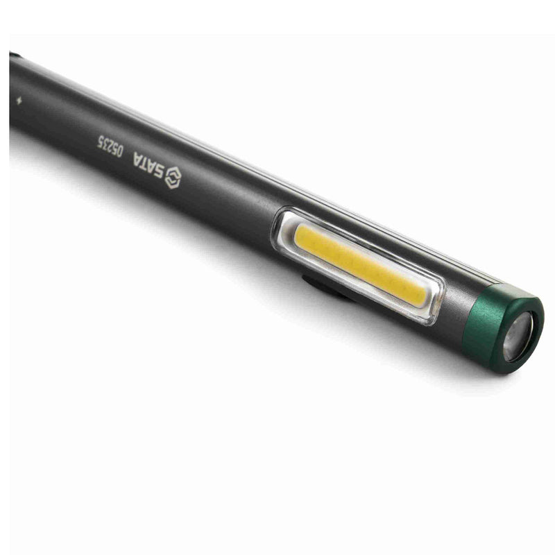 Đèn Pin dạng bút 2 chế độ, có nam châm SATA 05235