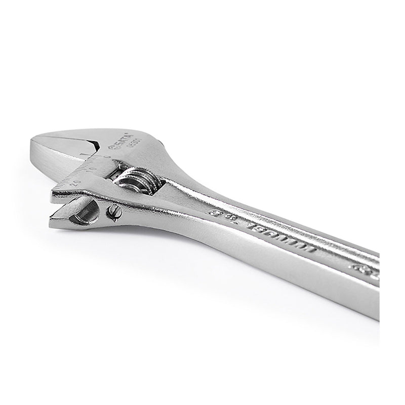 Mỏ lết SATA kích thước từ 4 inch - 12 inch. Chất liệu thép Carbon chất lượng cao bề mặt được mạ Crom