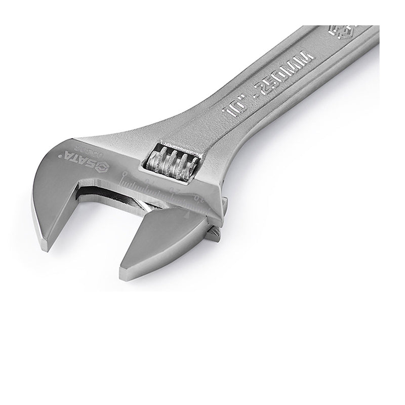 Mỏ lết SATA kích thước từ 4 inch - 12 inch. Chất liệu thép Carbon chất lượng cao bề mặt được mạ Crom