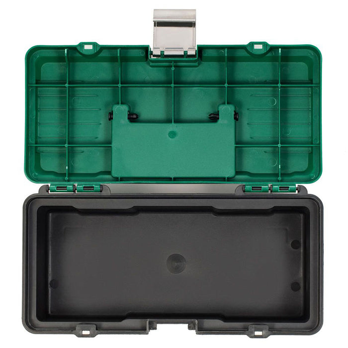 Thùng đựng đồ nghề bằng nhựa, loại không có khay SATA 05315A kích thước từ 12 inch