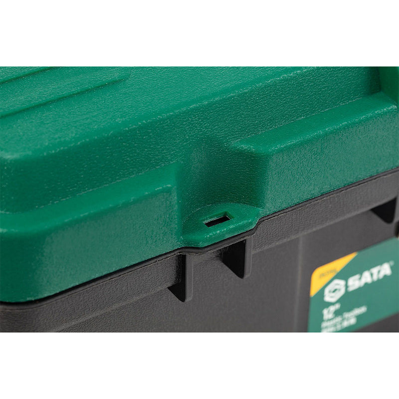 Thùng đựng đồ nghề bằng nhựa, loại không có khay SATA 05315A kích thước từ 12 inch