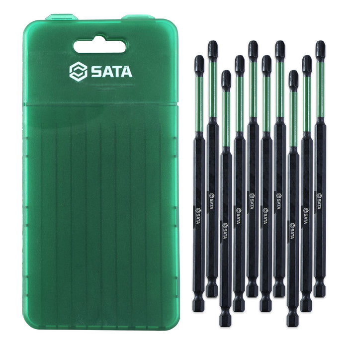 Hộp 10 mũi vặn vít SATA 05443 kích thước PH1 x 150mm