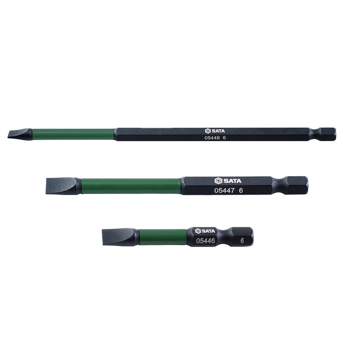 Mũi vặn vít đầu dẹp SATA kích thước SL6, chiều dài từ 50mm - 150mm