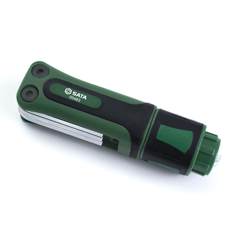 Bộ lục giác gập tích hợp tay vặn vít tự động 16 trong 1 SATA 05483