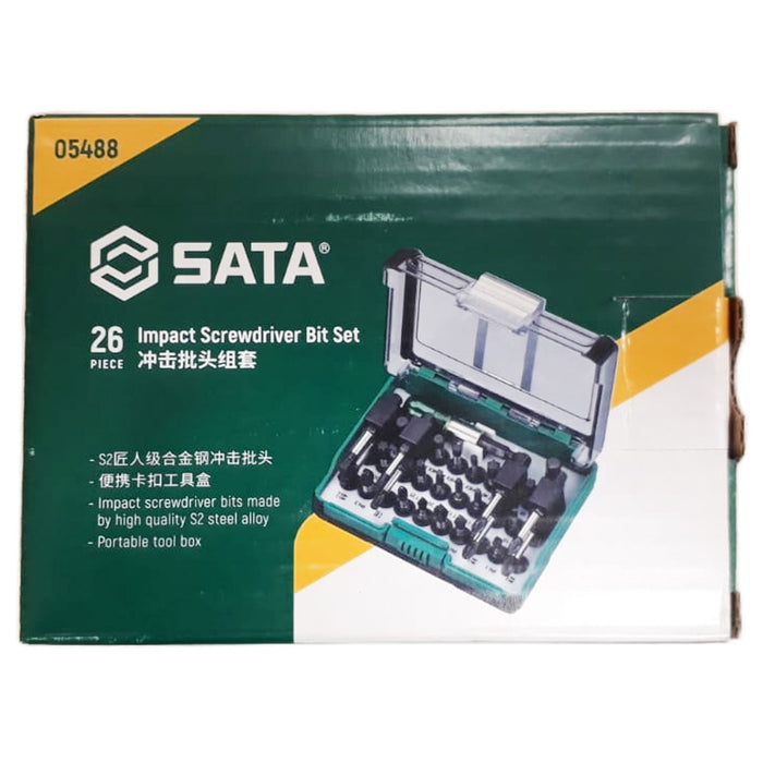 Bộ mũi vặn vít 26 chi tiết SATA 05488