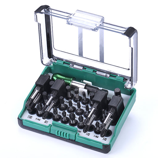 Bộ mũi vặn vít 26 chi tiết SATA 05488 chống va đập, lục giác 1/4 inch, đa dạng kích cỡ, phù hợp máy khoan, máy vặn vít.