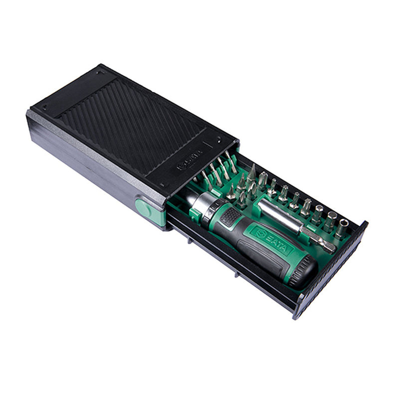 Bộ mũi vít kèm cần siết 23 chi tiết SATA 05490