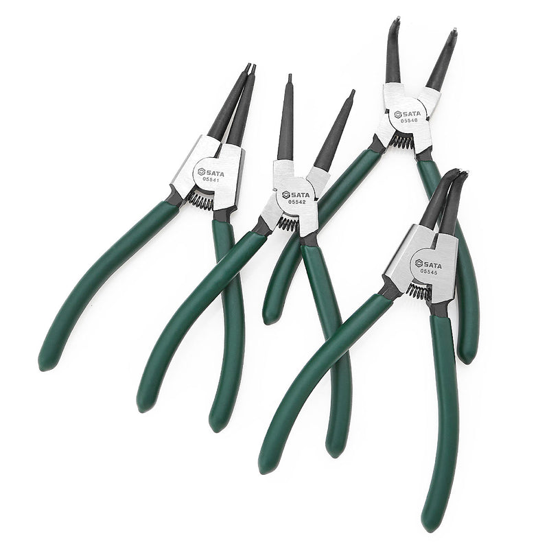 Kìm mở phe ngoài mũi cong SATA 05545 kích thước 175mm, mở phe từ 19mm - 60mm