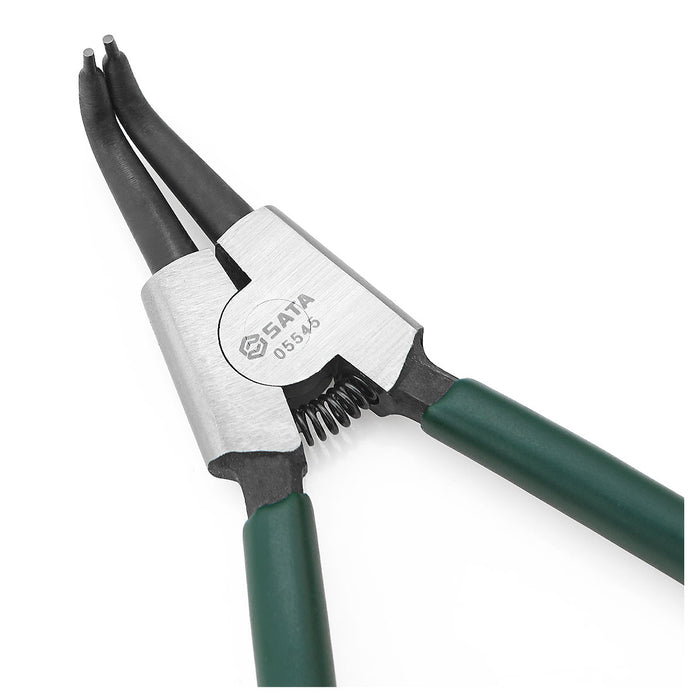 Kìm mở phe ngoài, mũi cong SATA 05545 chiều dài 175mm, khả năng mở phe từ Ø19mm - Ø60mm