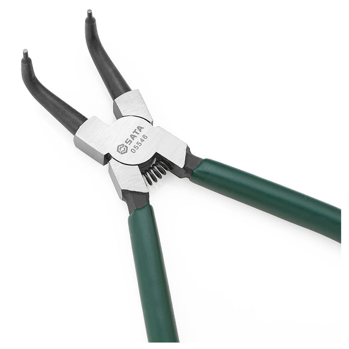 Kìm mở phe trong, mũi cong SATA 05546 chiều dài 175mm, khả năng mở phe từ Ø19mm - Ø60mm