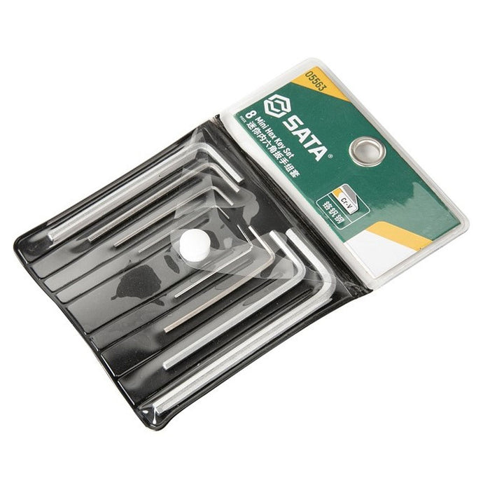 Bộ lục giác mini hệ mét 8 chi tiết SATA 05563