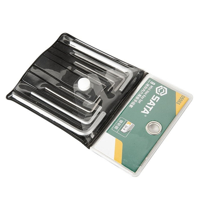 Bộ lục giác mini 8 chi tiết SATA 05563