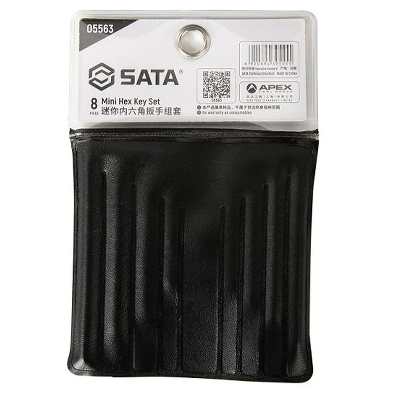 Bộ lục giác mini 8 chi tiết SATA 05563
