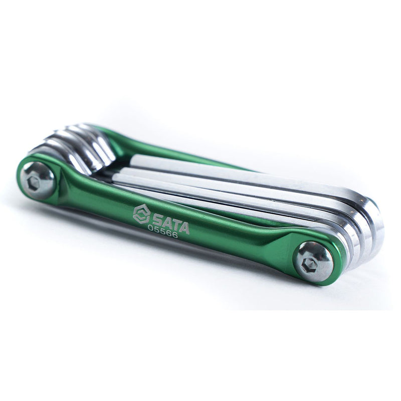 Bộ tua vít và lục giác kết hợp dạng gập 8 chi tiết SATA 05566