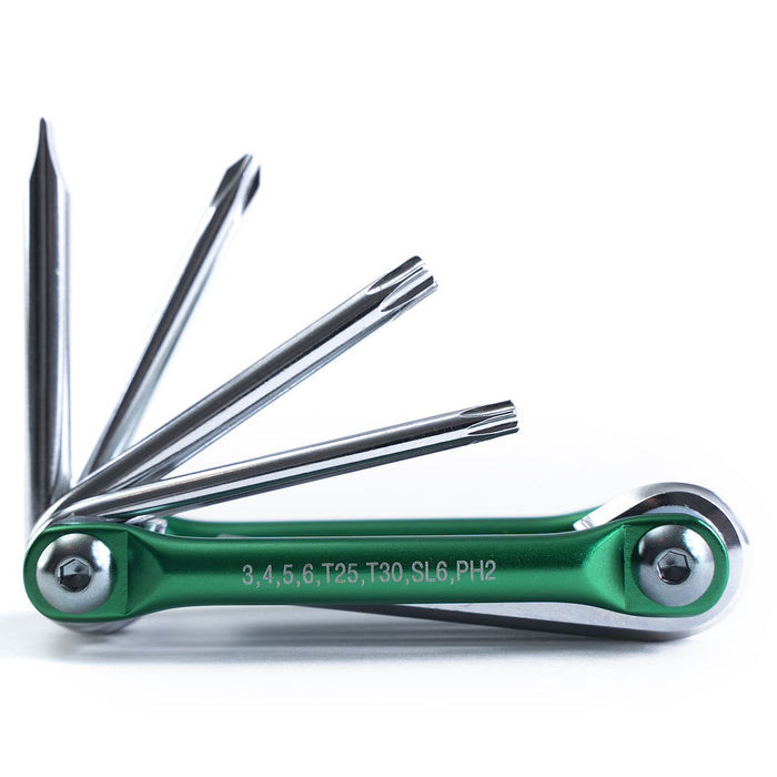 Bộ tua vít và lục giác kết hợp dạng gập 8 chi tiết SATA 05566