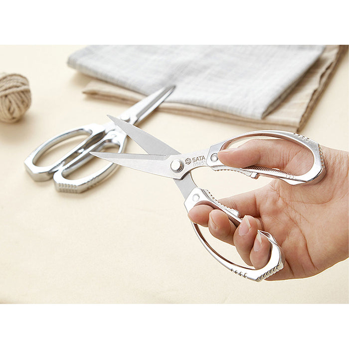 Kéo cắt mũi thẳng SATA 05651 chiều dài 178mm, chất liệu thép không gỉ