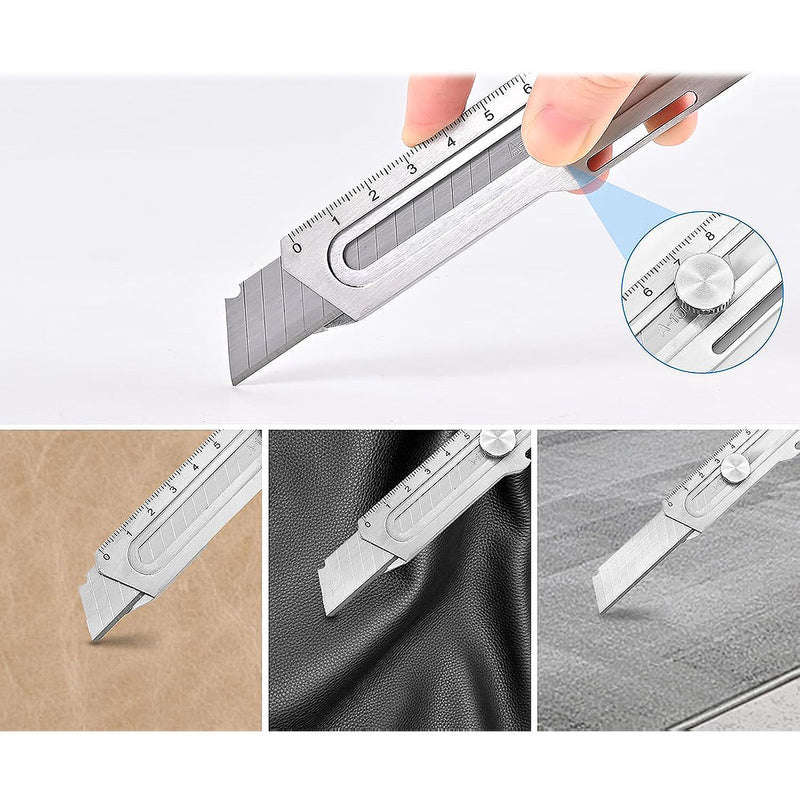 Dao rọc giấy đa năng 6 trong 1 SATA 05666 chất liệu thép SK2