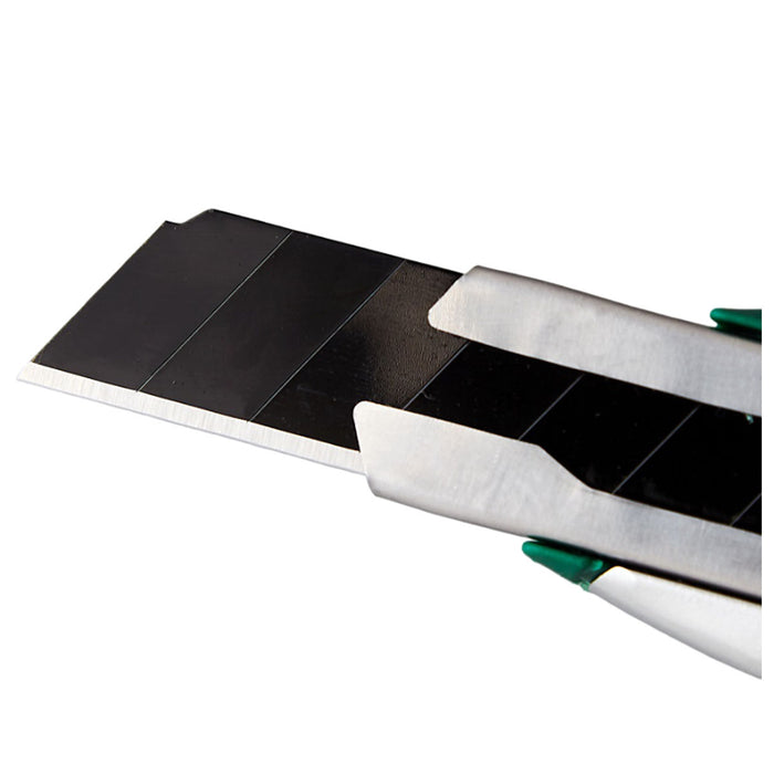 Hộp 10 lưỡi dao rọc giấy SATA 05671 chất liệu thép SK4, kích thước 9 x 80mm