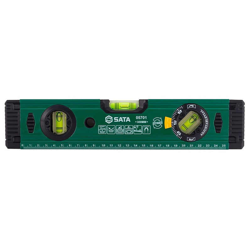 Thước thủy thân nhôm SATA chiều dài từ 300mm - 1000mm