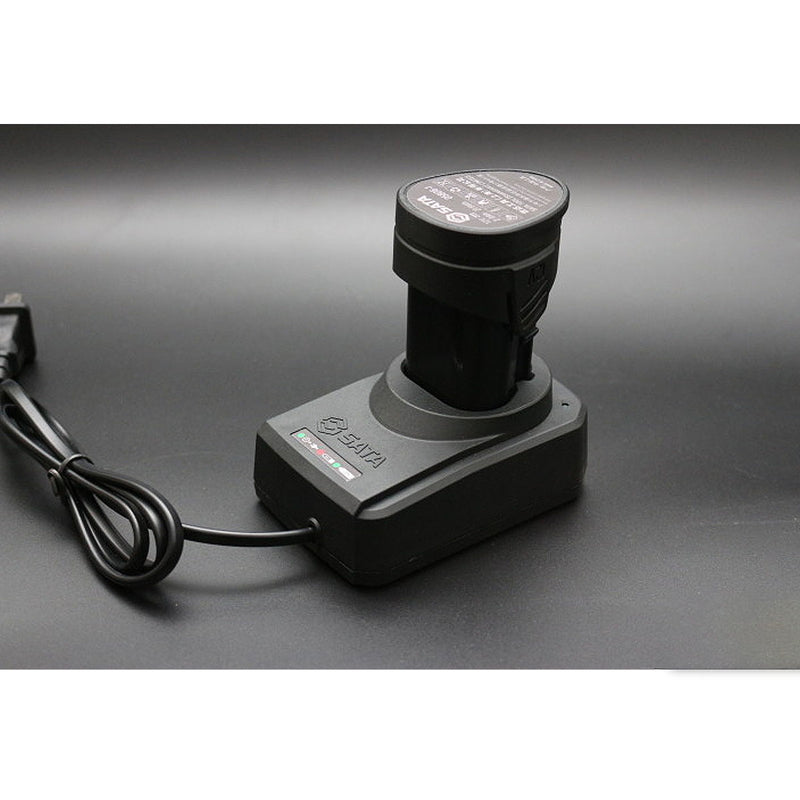 Máy khoan gỗ thép SATA 05806 dùng Pin 12V, đầu kẹp 10mm