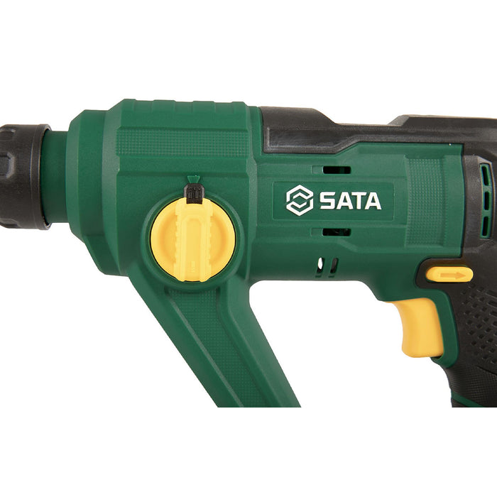 Máy khoan bê tông 3 chức năng SATA 05821 dùng Pin 18V, đuôi gài SDS-Plus