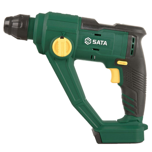 Máy khoan bê tông 3 chức năng SATA 05821B dùng pin 18V, SDS-Plus.