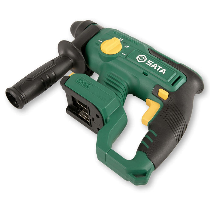 Máy khoan bê tông 3 chức năng SATA 05822 dùng Pin 18V, đuôi gài SDS-Plus