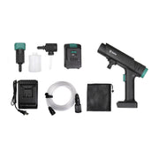 Máy xịt rửa xe SATA 05895 pin 18V, áp suất 13 bar, không dây, di động, tiện lợi vệ sinh xe tại nhà.