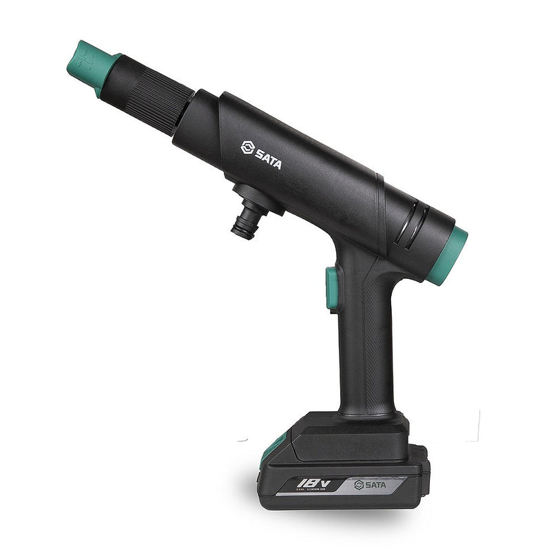 Máy xịt rửa xe cầm tay SATA 05895 dùng Pin 18V