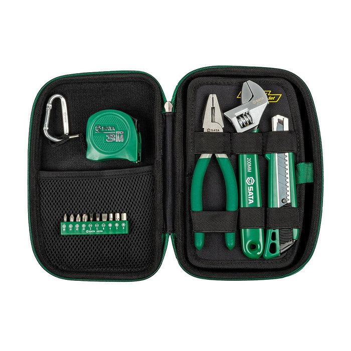 Bộ dụng cụ sửa chữa cơ bản SATA 06002A 17 chi tiết