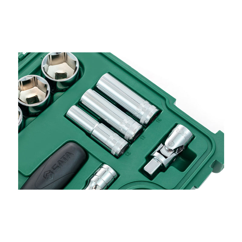 23個入り 1/2インチ ドクターソケットセット SATA 09005
