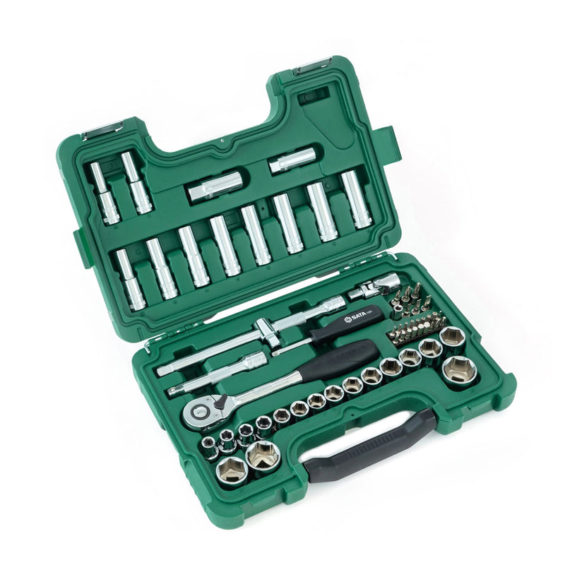 60個入り 1/2インチ ドクターソケットセット SATA 09007