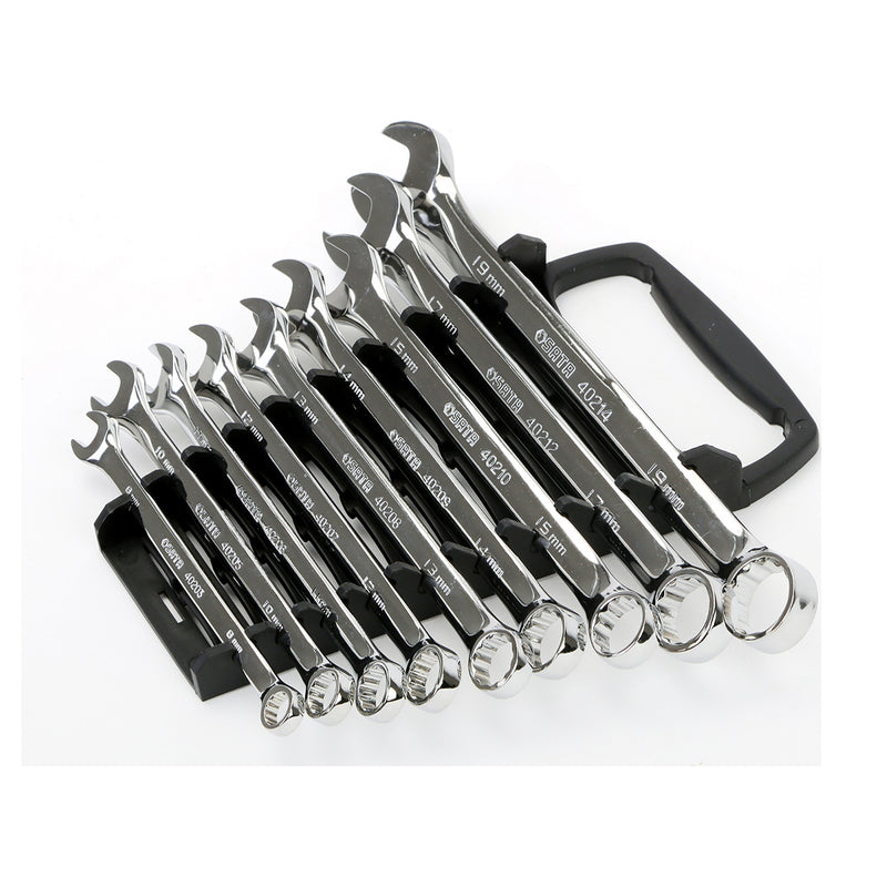 Bộ cờ lê vòng miệng 9 chi tiết (8mm - 19mm) SATA 09020