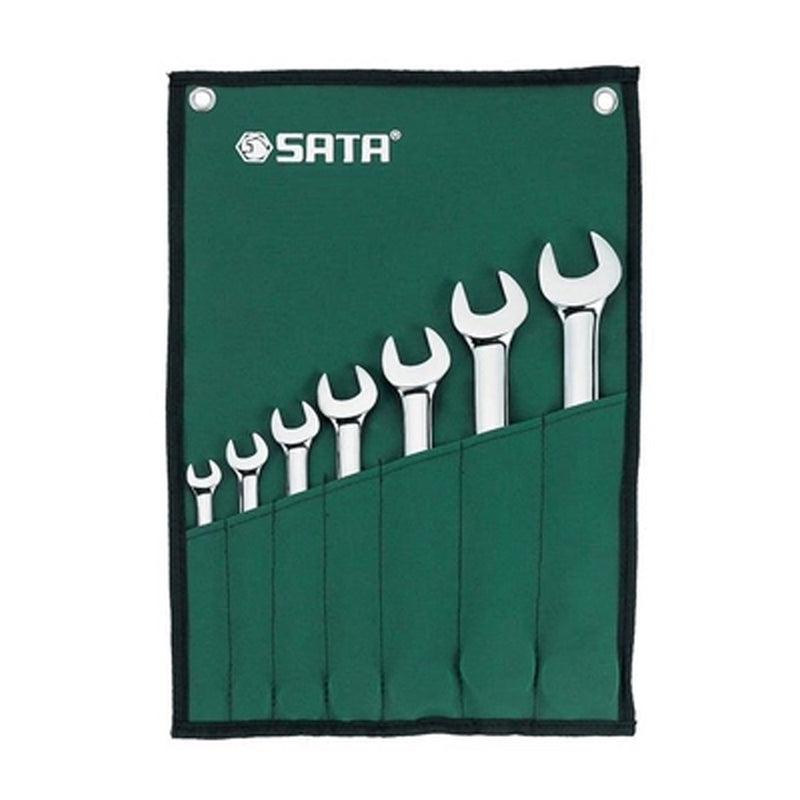 7件套组合扳手套装（8mm - 19mm）SATA 09070