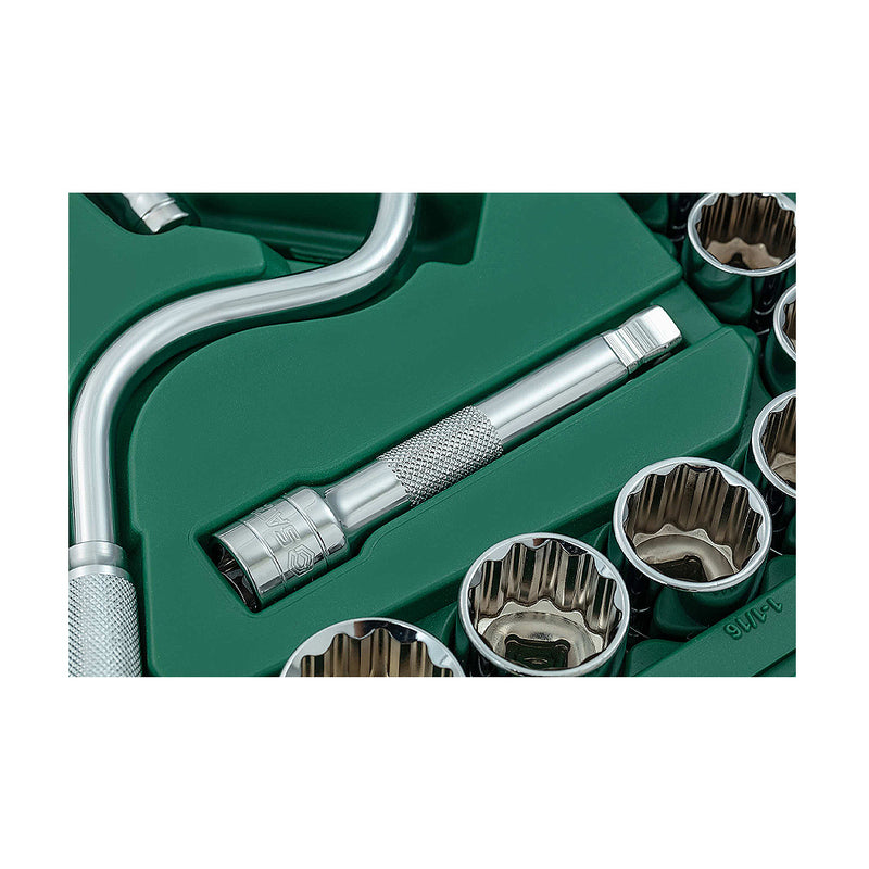 22 個 1/2 インチ Dr. ソケット セット、S.A.E. SATA 09088