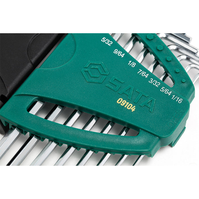 Bộ lục giác 12 chi tiết hệ inch 09104