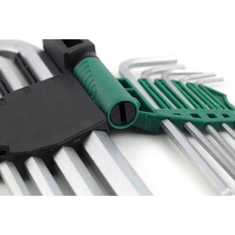 9件铬钒钢加长球头内六角扳手组套 SATA 09105A