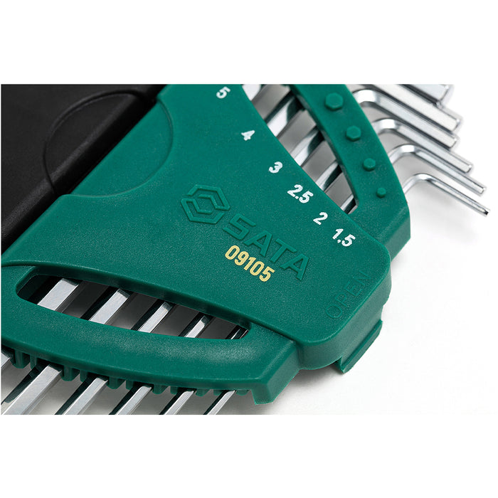 Bộ lục giác bi 9 chi tiết hệ mét 09105